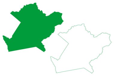 Ibaretama Belediyesi (Ceara State, Belediyeleri, Brezilya Federatif Cumhuriyeti) harita vektör çizimi, karalama çizimi Ibaretama haritası