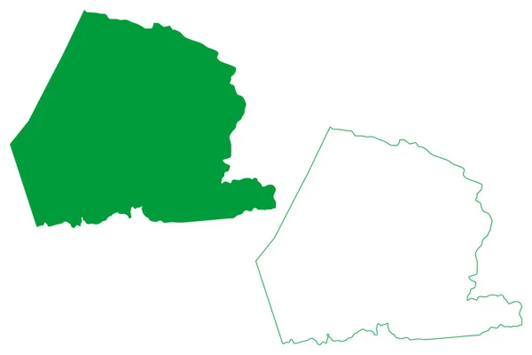 Município Barro Ceará Municípios Brasil República Federativa Brasil Mapa Ilustração — Vetor de Stock