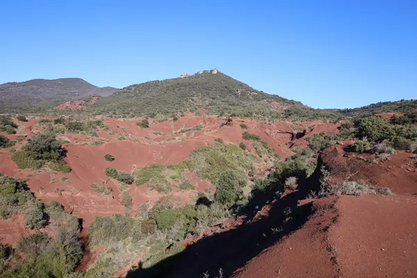 Saint-Guilhem-le-Desert yakınlarındaki Herault Boğazı 'nın kalbindeki Kanyon du Diable' a bakın.