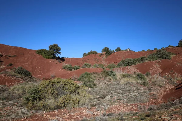Gorges de l 'herault' un kalbindeki Canyon du Diable manzarası