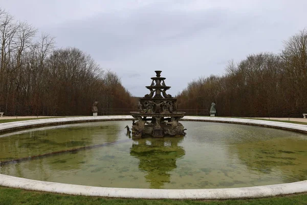 Utsikt Över Trädgården Versailles Palats Som Ligger Versailles — Stockfoto