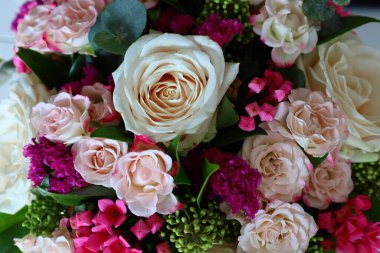 Çiçek buketi manzarası 