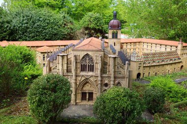 Lancourt 'taki minyatür park turistik merkezi olan 