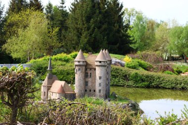 Lancourt 'taki minyatür park turistik merkezi olan 