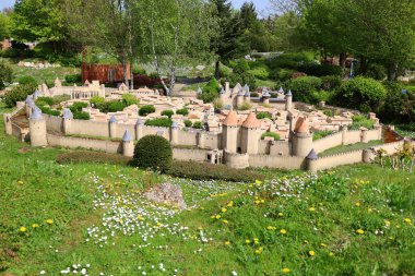 Lancourt 'taki minyatür park turistik merkezi olan 