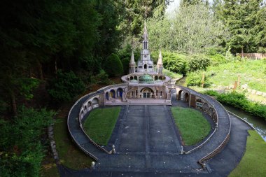 Lancourt 'taki minyatür park turistik merkezi olan 