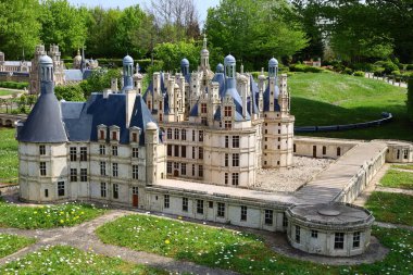 Lancourt 'taki minyatür park turistik merkezi olan 