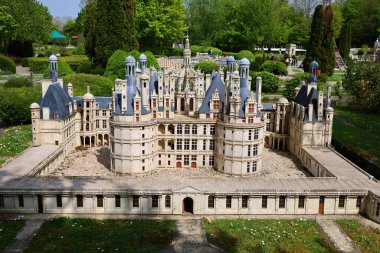 Lancourt 'taki minyatür park turistik merkezi olan 