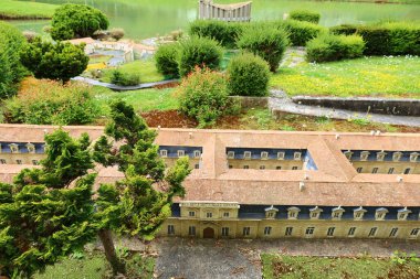 Lancourt 'taki minyatür park turistik merkezi olan 