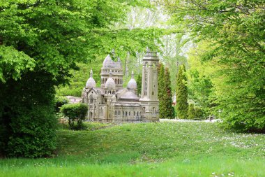 Lancourt 'taki minyatür park turistik merkezi olan 