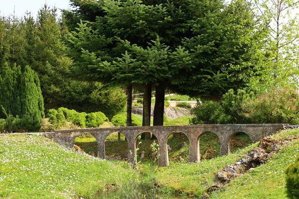 View Monument France Miniature Which Miniature Park Tourist Attraction Lancourt —  Fotos de Stock