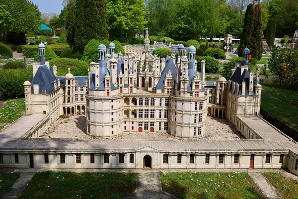 Lancourt 'taki minyatür park turistik merkezi olan 