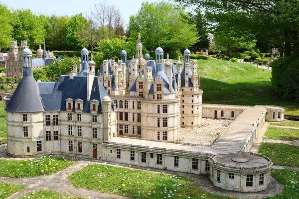 View Monument France Miniature Which Miniature Park Tourist Attraction Lancourt —  Fotos de Stock