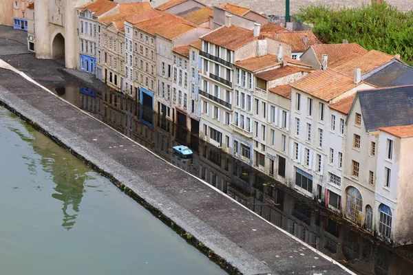 Vista Sobre Monumento France Miniature Que Uma Atração Turística Parque — Fotografia de Stock