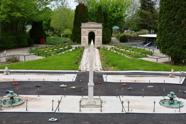 Vie Monument France Miniature Wich Miniature Park Tourist Attraction Elancourt — Photo