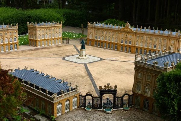 Vítězství Památníku France Miniature Miniaturní Park Turistickou Atrakcí Elancourt — Stock fotografie