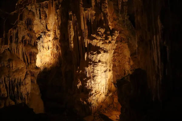 Vista Grotte Des Demoiselles Que Una Gran Cueva Situada Valle — Foto de Stock