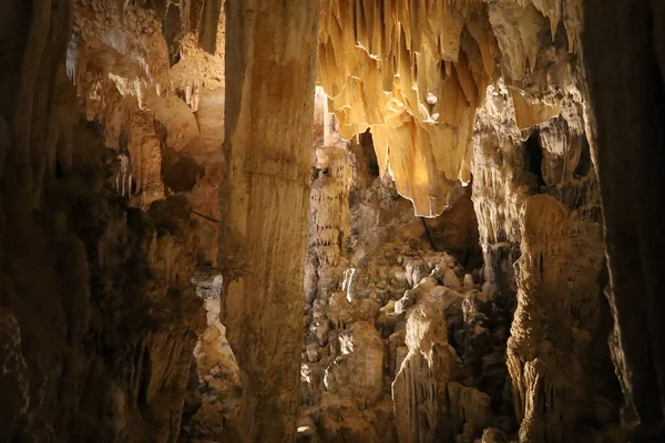 View Grotte Des Demoiselles Which Large Cave Located Hrault Valley — Stock Photo, Image
