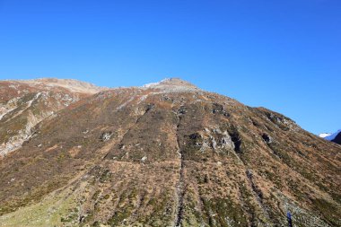 Fransa 'da Haute-Savoie Bölümü' ndeki bir dağa bakın.