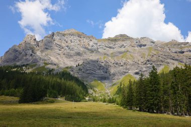 İsviçre 'deki Bern kantonundaki bir dağa bak..