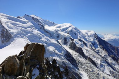 Aiguille du Midi, Fransa 'nın Haute-Savoie şehrinde Chamonix-Mont-Blanc-Blanc' ın üzerindeki Mont-Blanc 'ta yer alan bir zirve.