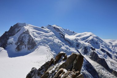 Aiguille du Midi, Fransa 'nın Haute-Savoie şehrinde Chamonix-Mont-Blanc-Blanc' ın üzerindeki Mont-Blanc 'ta yer alan bir zirve.