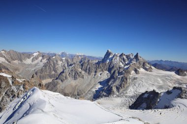 Aiguille du Midi, Fransa 'nın Haute-Savoie şehrinde Chamonix-Mont-Blanc-Blanc' ın üzerindeki Mont-Blanc 'ta yer alan bir zirve.