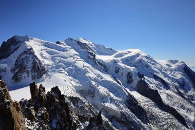 Aiguille du Midi, Fransa 'nın Haute-Savoie şehrinde Chamonix-Mont-Blanc-Blanc' ın üzerindeki Mont-Blanc 'ta yer alan bir zirve.
