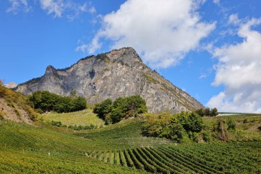 İsviçre 'deki Valais kantonundaki bir dağa bak.