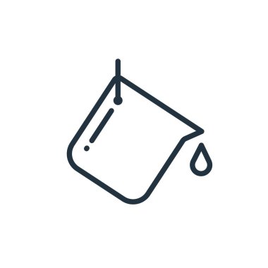 Paint icon isolated on a white background. Paint bucket symbol for web and mobile apps.