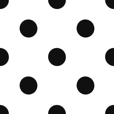Küçük Polka Dot desenli kusursuz bir arka plan. Puantiyeli kumaş. Retro vektör arkaplanı veya deseni.