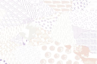 Vektör deseni. Fırça darbeleriyle soyut arkaplan. Tek renkli el çizimi doku. Modern grafik tasarımı. El çizimi çizgili..