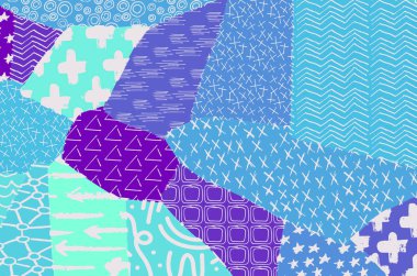 Vektör deseni. Fırça darbeleriyle soyut arkaplan. Tek renkli, elle çizilmiş doku. Modern grafik tasarımı. El çizimi..