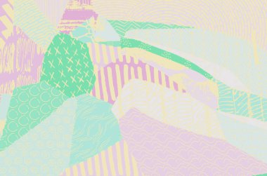 Vektör deseni. Fırça darbeleriyle soyut arkaplan. Tek renkli, elle çizilmiş doku. Modern grafik tasarımı. El çizimi..