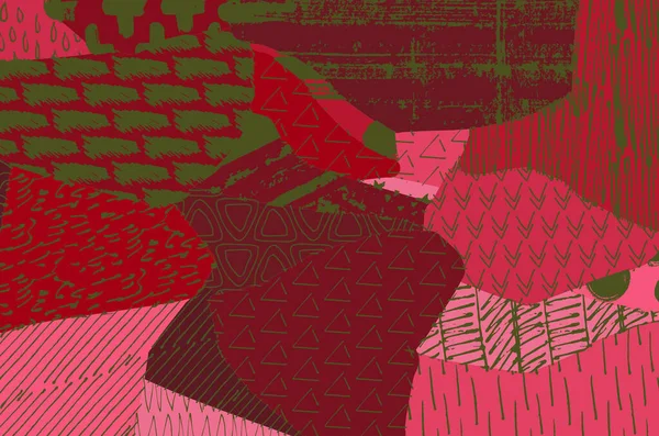 Vektör deseni. Fırça darbeleriyle soyut arkaplan. Tek renkli, elle çizilmiş doku. Modern grafik tasarımı. El çizimi..