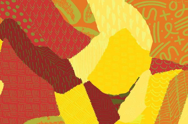 Vektör deseni. Fırça darbeleriyle soyut arkaplan. Tek renkli el çizimi doku. Modern grafik tasarımı. El çizimi çizgili..