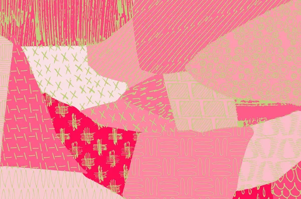 Vektör deseni. Fırça darbeleriyle soyut arkaplan. Tek renkli el çizimi doku. Modern grafik tasarımı. El çizimi çizgili..