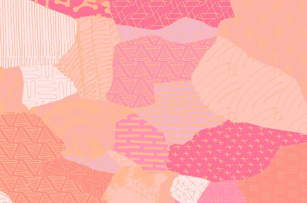 Vektör deseni. Fırça darbeleriyle soyut arkaplan. Tek renkli, elle çizilmiş doku. Modern grafik tasarımı. El çizimi..