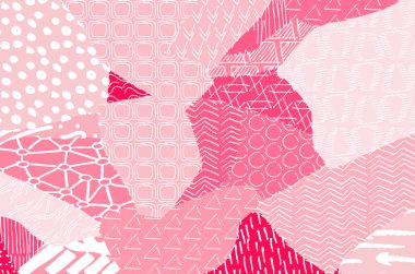 Desen. Fırça darbeleriyle soyut arkaplan. Tek renkli, elle çizilmiş doku. Modern grafik tasarımı. El yapımı çizgili..