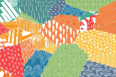 Desen. Fırça darbeleriyle soyut arkaplan. Tek renkli, elle çizilmiş doku. Modern grafik tasarımı. El yapımı çizgili..