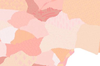 Desen. Fırça darbeleriyle soyut arkaplan. Tek renkli, elle çizilmiş doku. Modern grafik tasarımı. El yapımı çizgili..