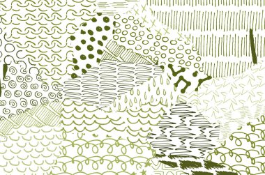 Desen. Fırça darbeleriyle soyut arkaplan. Tek renkli, elle çizilmiş doku. Modern grafik tasarımı. El yapımı çizgili..