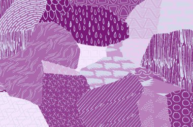 Desen. Fırça darbeleriyle soyut arkaplan. Tek renkli, elle çizilmiş doku. Modern grafik tasarımı. El yapımı çizgili..