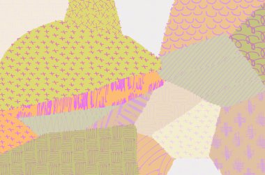 Desen. Fırça darbeleriyle soyut arkaplan. Tek renkli, elle çizilmiş doku. Modern grafik tasarımı. El yapımı çizgili..