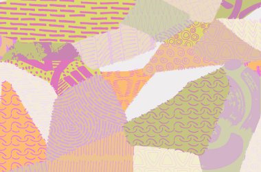 Desen. Fırça darbeleriyle soyut arkaplan. Tek renkli, elle çizilmiş doku. Modern grafik tasarımı. El yapımı çizgili..