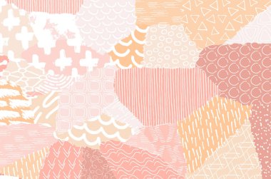 Desen. Fırça darbeleriyle soyut arkaplan. Tek renkli, elle çizilmiş doku. Modern grafik tasarımı. El yapımı çizgili..