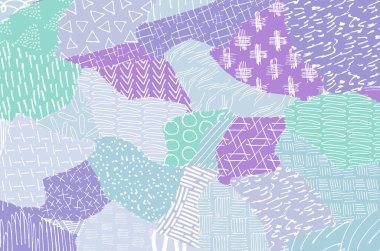 Desen. Fırça darbeleriyle soyut arkaplan. Tek renkli, elle çizilmiş doku. Modern grafik tasarımı. El yapımı çizgili..