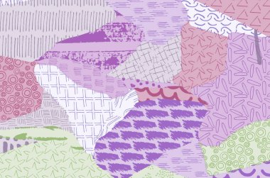 Desen. Fırça darbeleriyle soyut arkaplan. Tek renkli, elle çizilmiş doku. Modern grafik tasarımı. El yapımı çizgili..