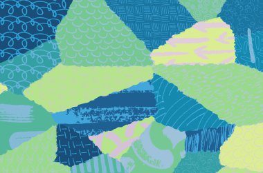 Desen. Fırça darbeleriyle soyut arkaplan. Tek renkli, elle çizilmiş doku. Modern grafik tasarımı. El yapımı çizgili..