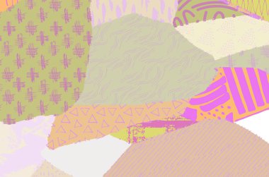 Desen. Fırça darbeleriyle soyut arkaplan. Tek renkli, elle çizilmiş doku. Modern grafik tasarımı. El yapımı çizgili..